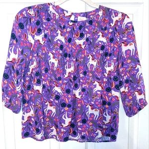 Wonder Nation Big Girl Peplum Top